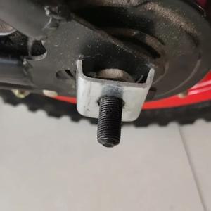 어린이 자전거 보조 바퀴 위치 조정판 축 제한 유니사이클 측면 작은 고정 액세서리