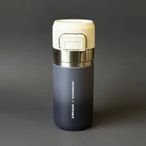 스타벅스 SS 캠퍼스 그레이 퀵고 보온병 473ml