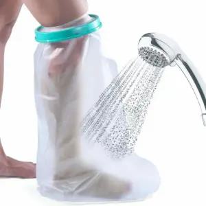 발 샤워 반 커버 보호대 링거 목 다리 통 손목 깁스 방수 기브스