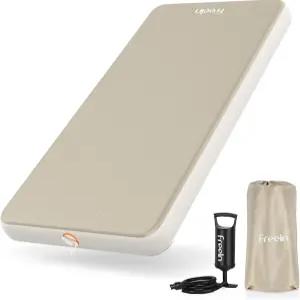 프리인 4인치 드롭 스티치 캠핑 수면 패드 - 정형외과용 서포트 에어 매트리스 7 PSI SUP 펌프 호환