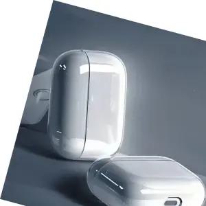 생활방수 에어팟 4세대 젤리 투명 TPU 키링 하드 클리어 커버 케이스