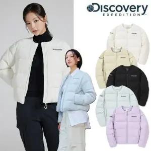 매장정품 DISCOVERY 디스커버리 [정상가 169,000원] DWDJ8P046 여성 24년 신상 픽토르U 구스다운 경량패딩