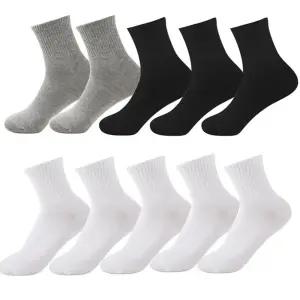 10켤레 마마로 국산 162고침수 남성 여성 순면 밴딩 양말 단목 학생중목양말