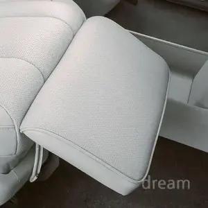 자동차 다리받침대 조수석 풋레스트 쿠션 각도조절