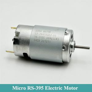 RS-395 마이크로 28mm 전기 모터 DC 6V 12V 14.4V 16.2V 18V 17000RPM 고속 카본 브러쉬 모터 DIY 취미 장