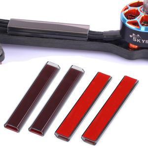 4pcs RC 브러시리스 모터 와이어 커버 보호 튜브 와이어 쉴드 긴 45mm 55mm 65mm 110mm FPV 드론 모델 부품