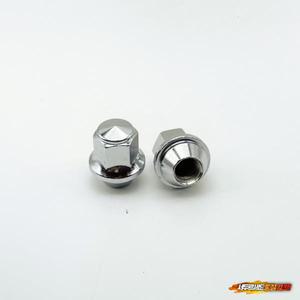 호환 포드 머스탱 포드 엣지용 휠 너트 M14x1.5 키 21mm 육각 37mm 키가 큰 포드 엣지 휠 너트 실버