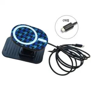 아크릴 고속무선 자유로운 가정용 맥세이프 휴대폰거치 멀티 충전거치대 사무실용 차량용