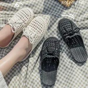 고무 LA352283 젤리 여성 블로퍼 뮬 샌들