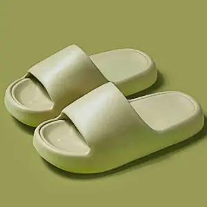 발편한 HO886255 여성 슬리퍼 실내 그린 키높이 말랑이