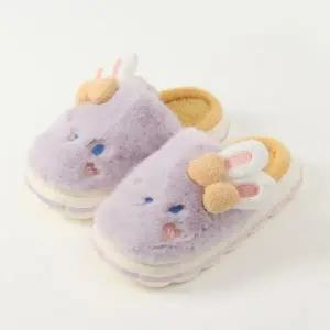 깜찍토끼 FK741697 방한 털슬리퍼(225-230mm) 스타일 보온슬리