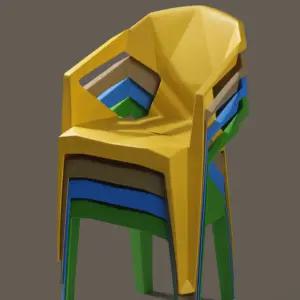 플라스틱 의자 접이식 파라솔 간이 야외 테이블 사각 카페 야외용 팔걸이 캠핑 대형