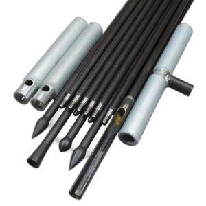 유물 발굴 탐침봉 쇼퍼스픽 탐사봉 화석 지리 특급 연구 고고학 망간강철 복령 토목 완구