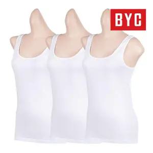 BYC 순면 여성 런닝 메리야스 기본나시 3매 세트 173832