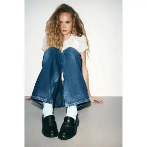 ZARA 모카신 슈즈 - 블랙 {QHJ}