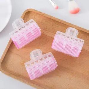 헤어 집게 앞머리 말림 파마 롤러 세팅 구르프 3p