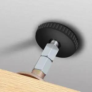 가구 침대 흔들링 방지 벽면 고정 10개 대형볼트 스토퍼 높이조절 흔들림 높이 목공 받침대 고정받 수평 책