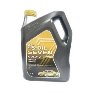 에스오일 엔진 오일 세븐 골드 9 RV C3 5W30 6L 1개