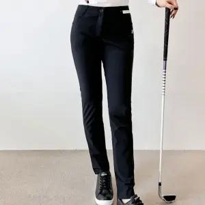 여성 뒷 밴딩 골프 스포츠 쿨 팬츠 일자 바지 복골프웨어 여자 여름