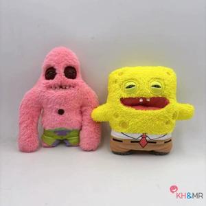 스폰지밥 패트릭 스타 시리즈 봉제 인형 작은 괴물들 재미있는 못생긴 이빨 생일 크리스마스