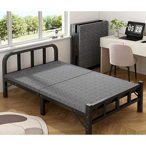 슈퍼싱글 침대프레임 접이식 간이 철골 L190W80 슈퍼싱글침대 원룸 원형 철제침대 싱글