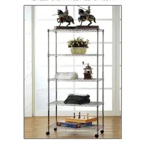 5단 이동식 메탈선반 메탈랙600 철제수납 가성비 좋은 실용적인 템