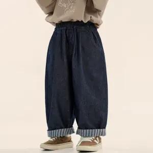 리틀조거 남아 와이드 데님팬츠 206075