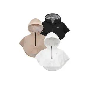 [선덜랜드] 여성 골프 레인후드 숏판초 비옷 우비 SLL5ARH373_P385756585