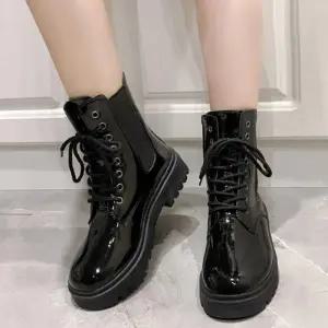 [라일리] Rly 캐주얼 여성 워커 여자 레더 첼시부츠 워커 빅사