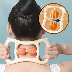 홈트레이닝 롤러 필라테스링 요가링 지압 핸디형 마사지기