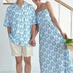 비치웨어 원피스 여름 바캉스 휴양지커플룩