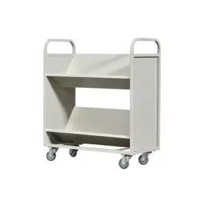 책장 진열대 북트롤리 도서관 북카트 카페 북트레이 웨건 철제