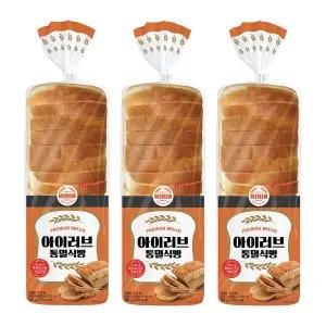 [롯데제과]롯데 기린 통밀식빵 500gx3개
