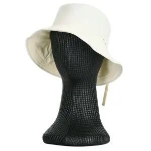 국산 여성 안감 메쉬 뒷리본 등산용 벙거지 모자 KM-WH-0821-아이보리