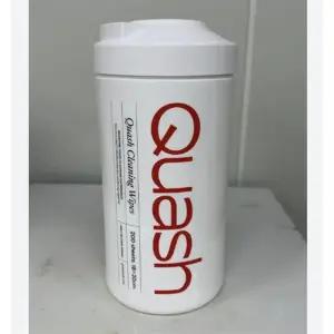 쿼시 세정티슈 올인원 청소 롤티슈 1통 200매