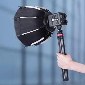 (색상 블랙)촬영 조명 미니 소프트 박스 리플렉터 디퓨저 커버 장비 LED등 반사판 스튜디오 사진