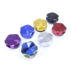 SPSLD 자동차 엔진 오일 캡 알루미늄  필러 커버 뚜껑 닛산 알티마 맥시마 실비아 S13 240sx 센트라 써니