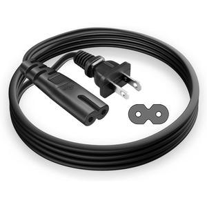 Xbox One S/X, Series X/S, 소니 PS4 / 슬림 PS5 PS3 슬림, PlayStation 5 4 전원 공급 케이블 교체용 10피트 AC 코드