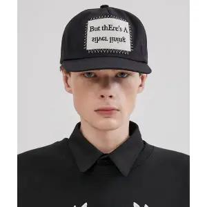 이에스씨스튜디오 패치 캡 블랙 1942704