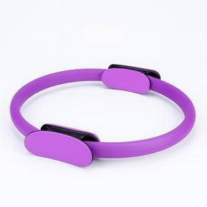 daw-link 필라테스 링 14인치 전신 운동용 u2013 경량 매직 팔, 및 있는 퍼플 홈 근력 필라테스, 그립 토닝 운동 허벅지, 내구성 코어용 서클 듀얼