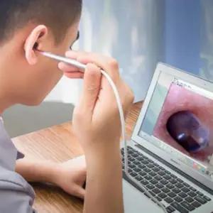 카메라귀이개 귀후비개 내시경 귀클리너 LED 귀이개