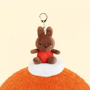 미피 드림 키링인형 13cm 시팅 브라운