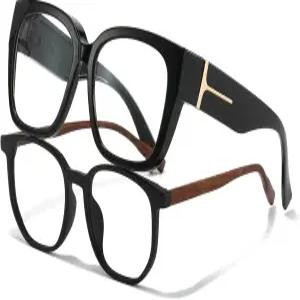 여성용 99.99 블루라이트 안경 오버사이즈 안티 블루 차단 컴퓨터 게이밍 스크린 안경보다 더 좋은 뷰베터