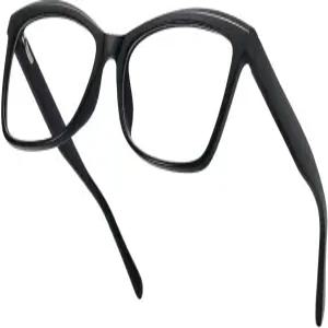 여성용 MEETSUN 블루 라이트 차단 안경 안티 스트레인 필터 레이 오버사이즈 컴퓨터 게임 글래스