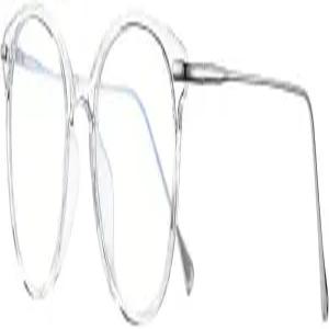 여성용 코아션 블루라이트 차단 안경 빈티지 라운드 안티 블루레이 컴퓨터 게임 스몰 페이스