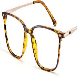 사이서스 블루 라이트 차단 안경 남성 여성 사각 TR90 프레임 안티 스트레인 오피스 컴퓨터 게임 연구 8208