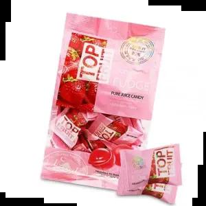 320g 낱개포장 젤리 딸기맛 1봉 과일젤리 탕비실간식