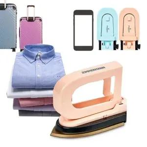 (선택사항 임의색상 모델)여행용 폰크기 미니 전기다리미_24514442