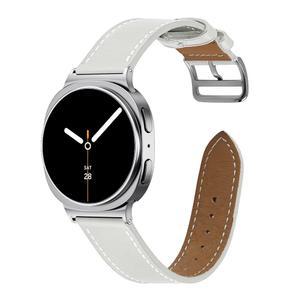 삼성 갤럭시 워치 8 40mm 44mm 클래식 46mm 가죽 시계줄, 브레이슬릿 밴드, 코레아 없는 갭 손목