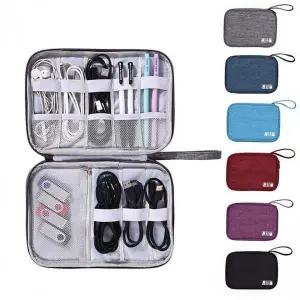 [골드스마일]충전기 정리 파우치 케이스 보관 USB 메모리